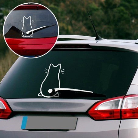 Autocollant de chat - Accessoires d'Automobile