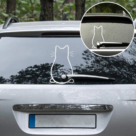 Autocollant de chat - Accessoires d'Automobile