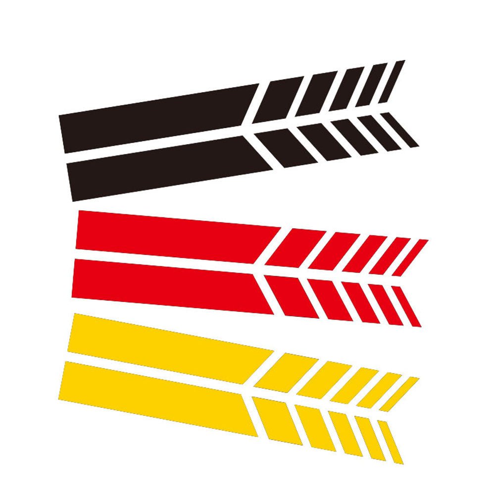 Autocollant de rétroviseur - Accessoires d'Automobile
