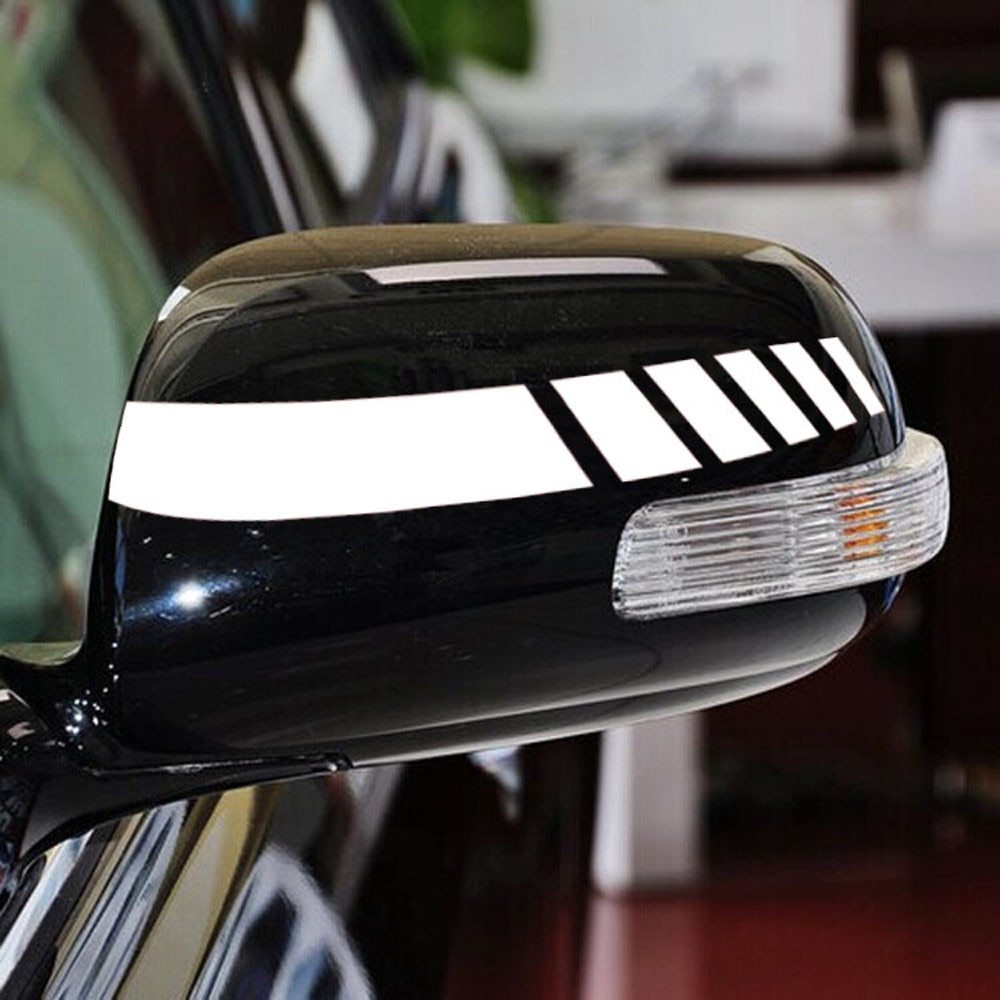 Autocollant de rétroviseur - Accessoires d'Automobile