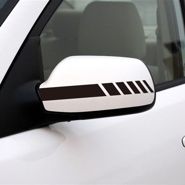 Autocollant de rétroviseur - Accessoires d'Automobile