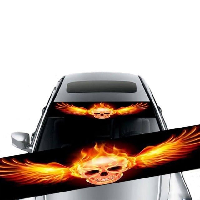 Autocollant Pare - Brise Arrière – Protection et Style - Accessoires d'Automobile