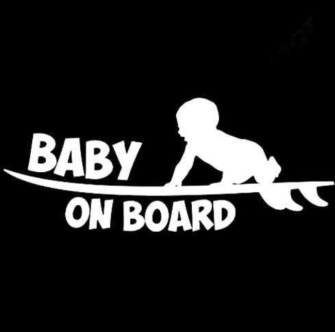 Autocollant pour voiture bébé à bord - Accessoires d'Automobile