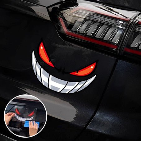 Autocollant sourire - Accessoires d'Automobile