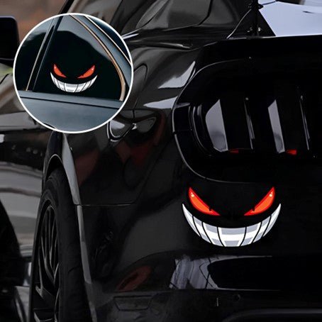 Autocollant sourire - Accessoires d'Automobile
