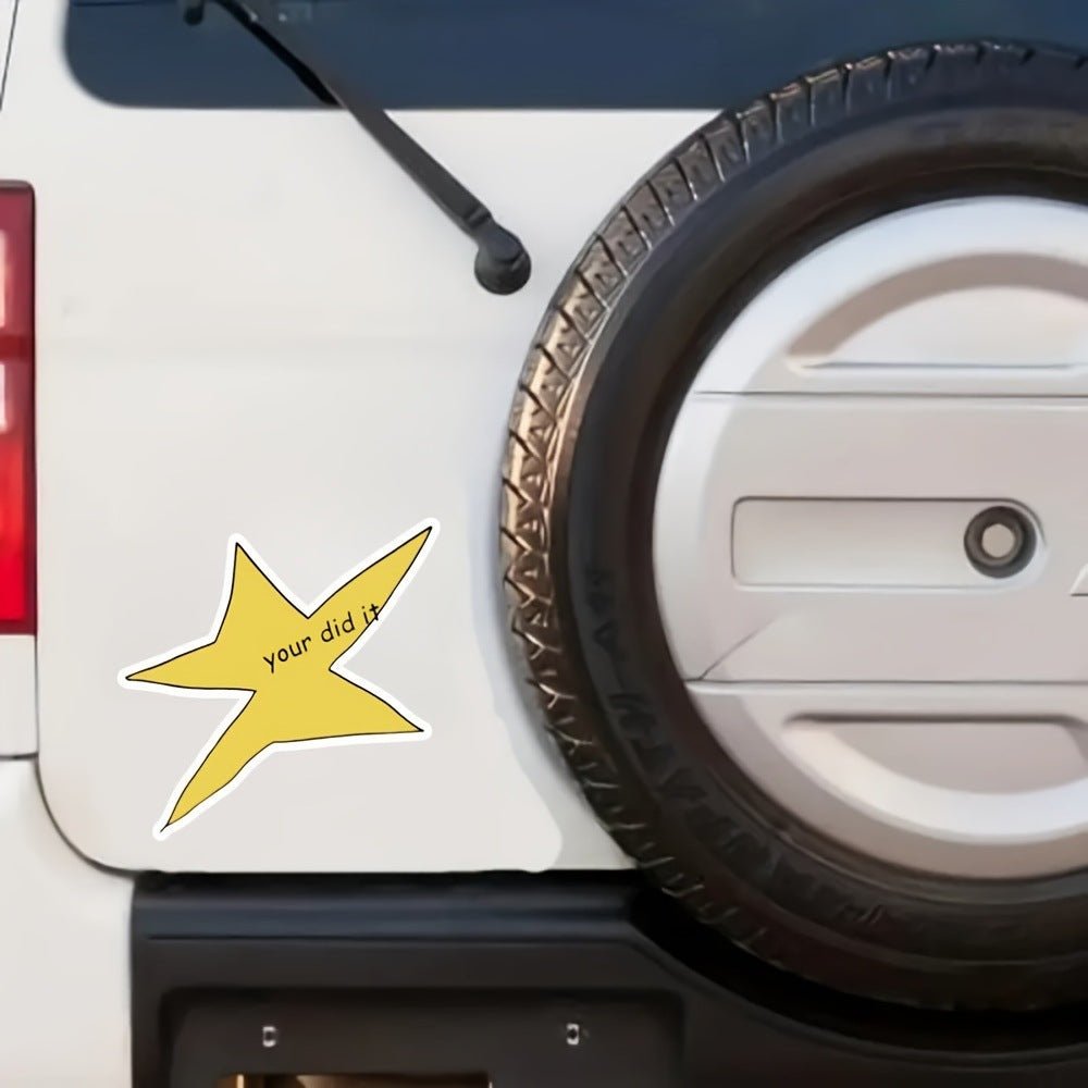 Autocollant Vinyle Étanche pour Carrosserie – Style Unique - Accessoires d'Automobile