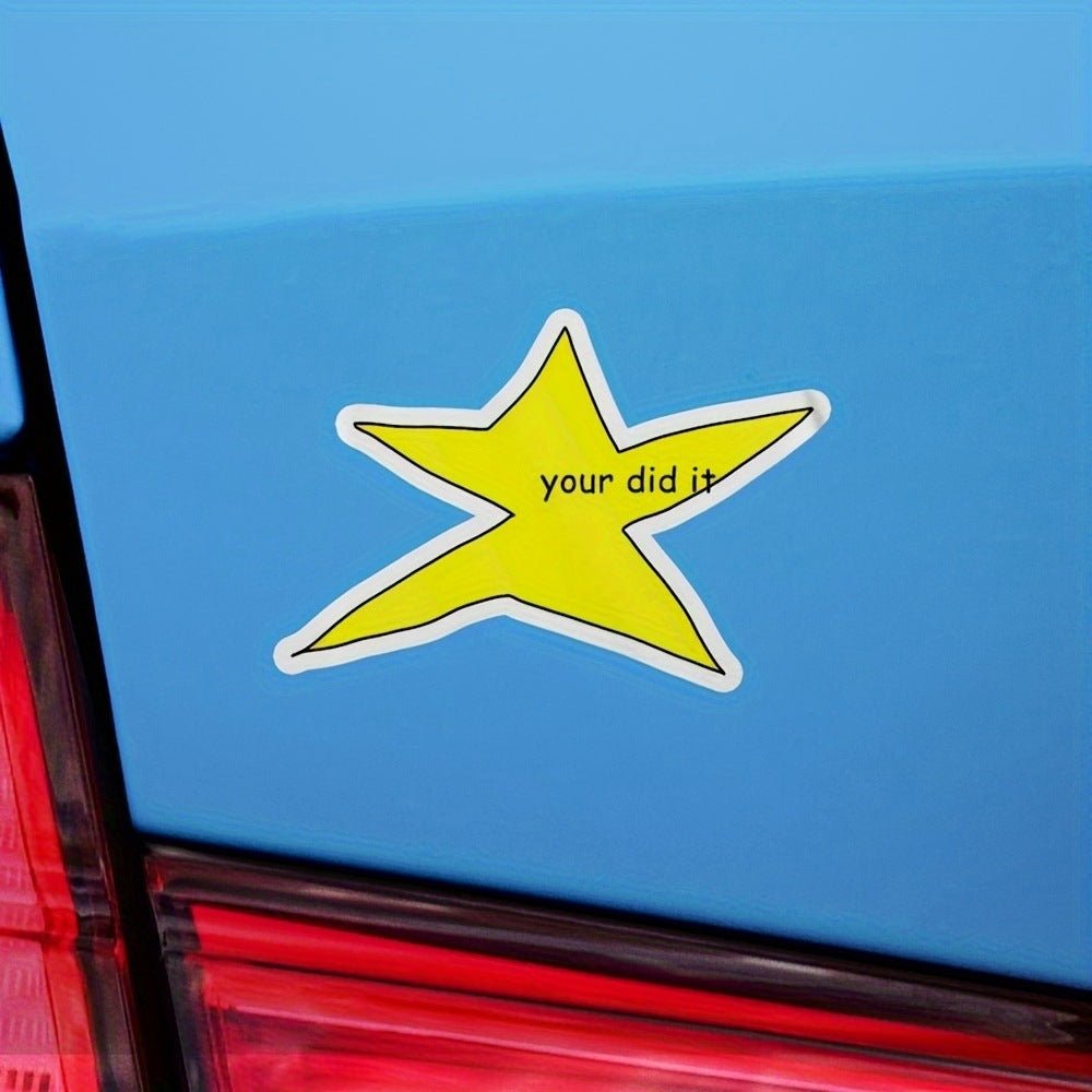 Autocollant Vinyle Étanche pour Carrosserie – Style Unique - Accessoires d'Automobile