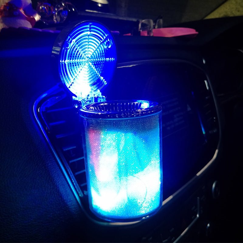 Cendrier de voiture avec lumières - Accessoires d'Automobile