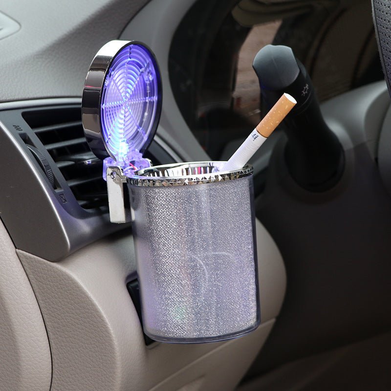 Cendrier de voiture avec lumières - Accessoires d'Automobile