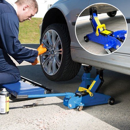 Chariot hydrolique, cric pour voiture - Accessoires d'Automobile
