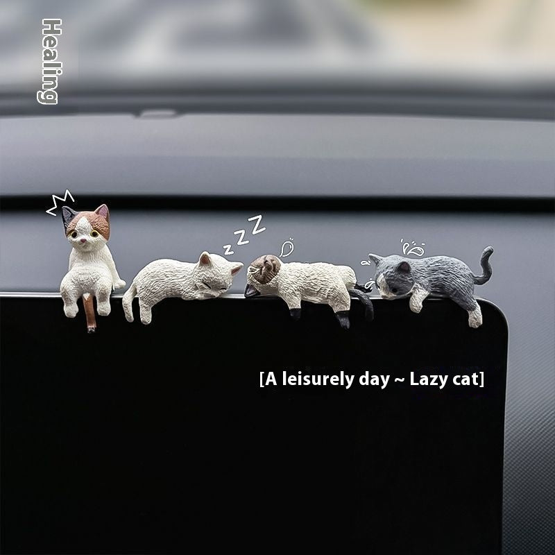 Décoration de voiture chat pour voiture - Accessoires d'Automobile