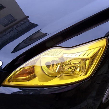 Film de lumière auto - adhésif pour phare, feux arrière et haut de pare - brise - Accessoires d'Automobile