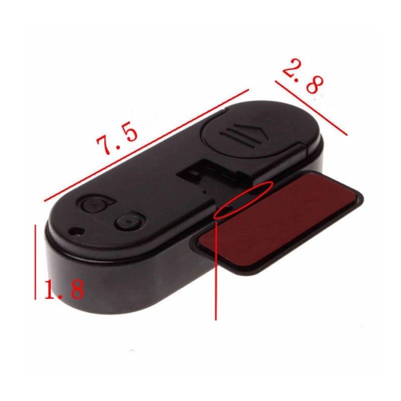 Horloge Électronique avec Thermomètre pour Voiture – Universelle - Accessoires d'Automobile