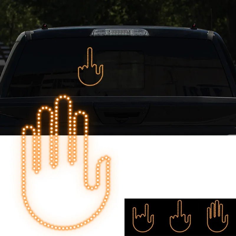 Lampe de poche LED pour voiture amusante avec télécommande - Accessoires d'Automobile