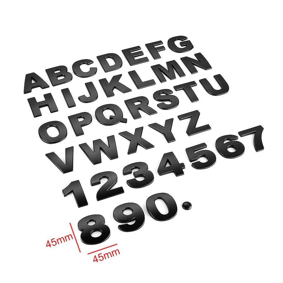 Lettre pour voiture - Accessoires d'Automobile