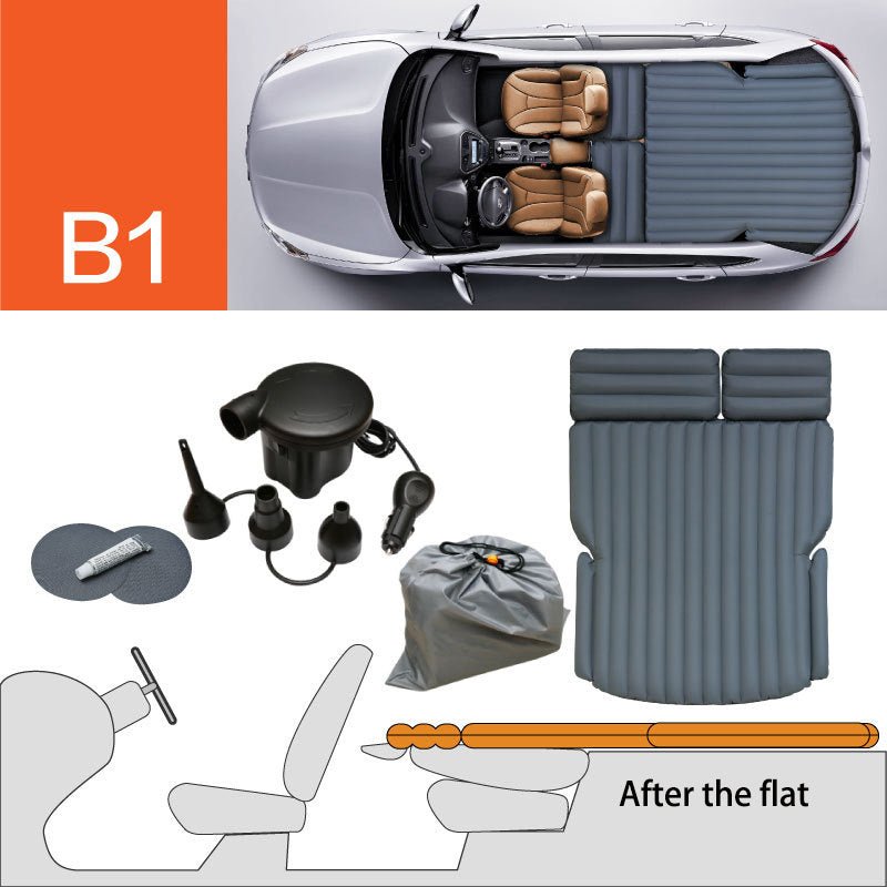 Lit gonflable pour voiture - Accessoires d'Automobile