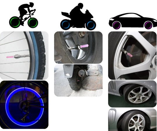 Lumière de Roue pour Voiture - Accessoires d'Automobile