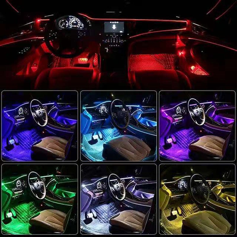 Lumière LED pour panneau de commande central de voiture - Accessoires d'Automobile