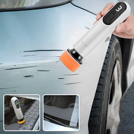 Mini machine à polir pour voiture - Accessoires d'Automobile