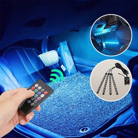 Néon LED pour intérieur de voiture - Accessoires d'Automobile