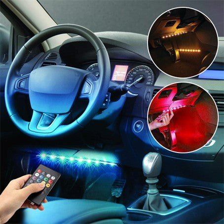 Néon LED pour intérieur de voiture - Accessoires d'Automobile