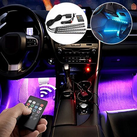 Néon LED pour intérieur de voiture - Accessoires d'Automobile