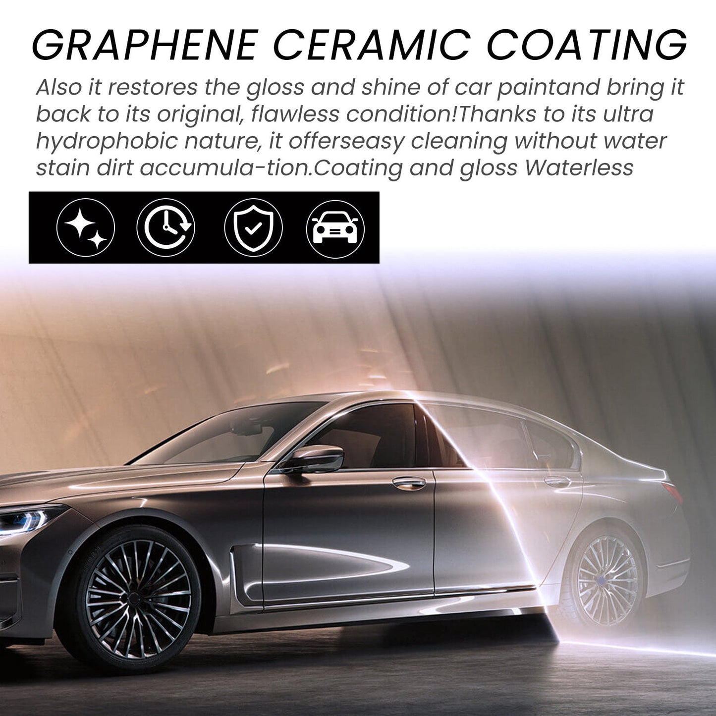 Peinture de traitement de revêtement en céramique de graphène automobile - Accessoires d'Automobile