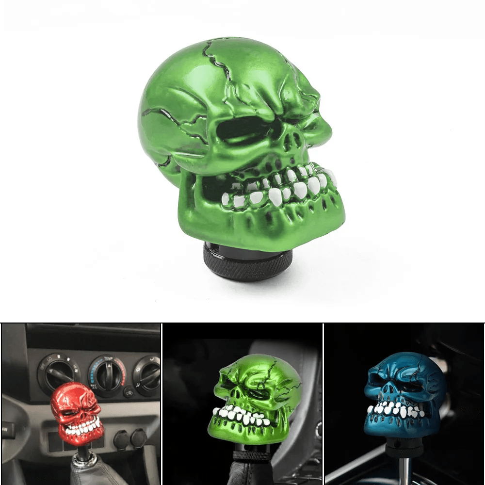 Pommeau de levier de vitesse crâne universel - Accessoires d'Automobile