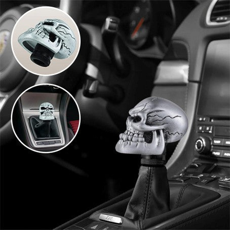 Pommeau de levier de vitesse crâne universel - Accessoires d'Automobile