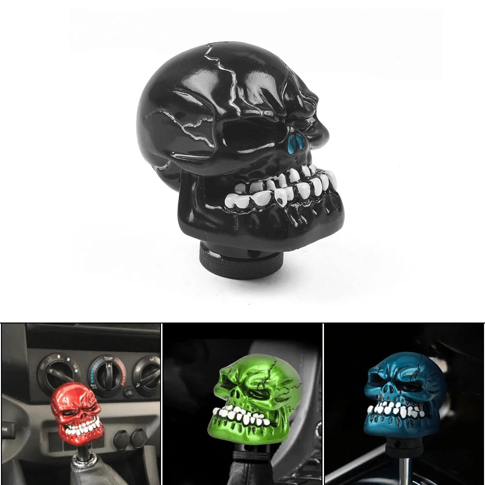 Pommeau de levier de vitesse crâne universel - Accessoires d'Automobile