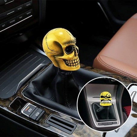 Pommeau de levier de vitesse crâne universel - Accessoires d'Automobile