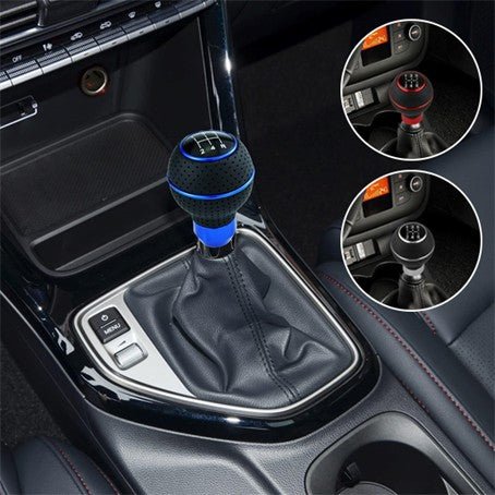 Pommeau de levier de vitesse en cuir - Accessoires d'Automobile