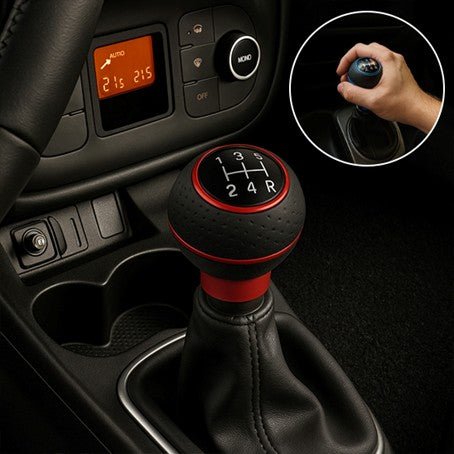 Pommeau de levier de vitesse en cuir - Accessoires d'Automobile