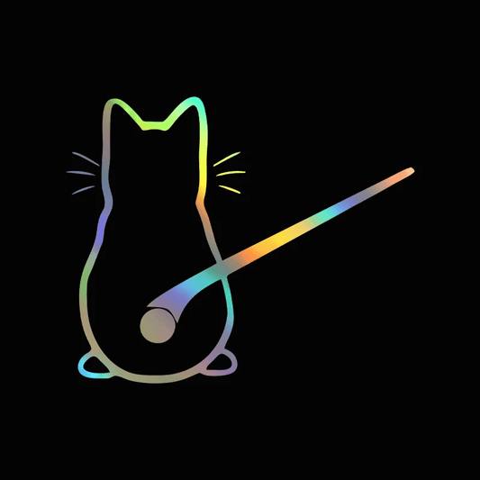 Autocollant de chat - Accessoires d'Automobile
