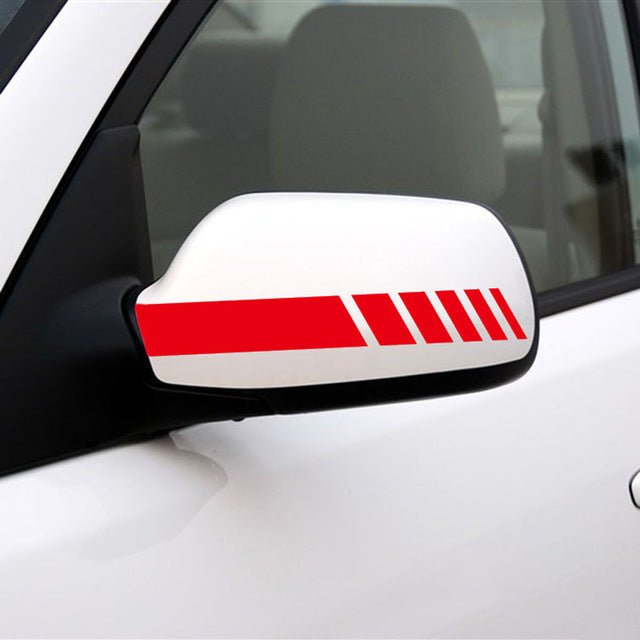 Autocollant de rétroviseur - Accessoires d'Automobile