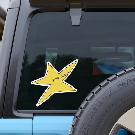 Autocollant Vinyle Étanche pour Carrosserie – Style Unique - Accessoires d'Automobile