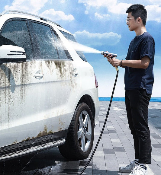 Buse d'eau télescopique de lavage de voiture à haute pression - Accessoires d'Automobile