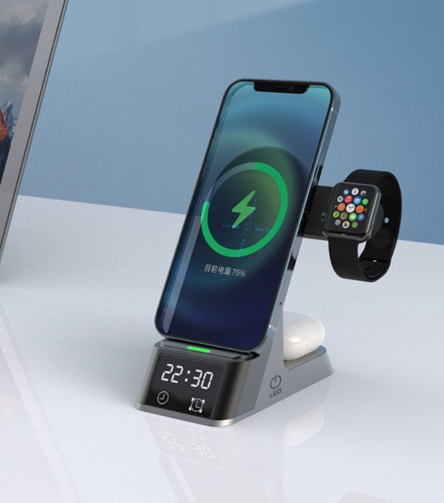 Chargeur multifonction avec réveil - Accessoires d'Automobile
