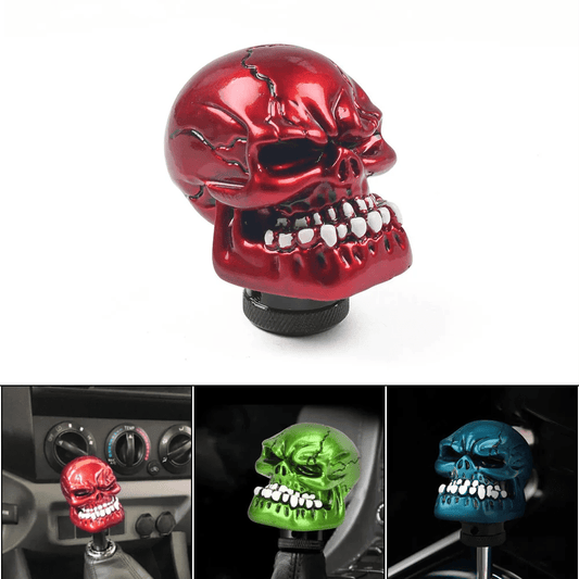 Pommeau de levier de vitesse crâne universel - Accessoires d'Automobile