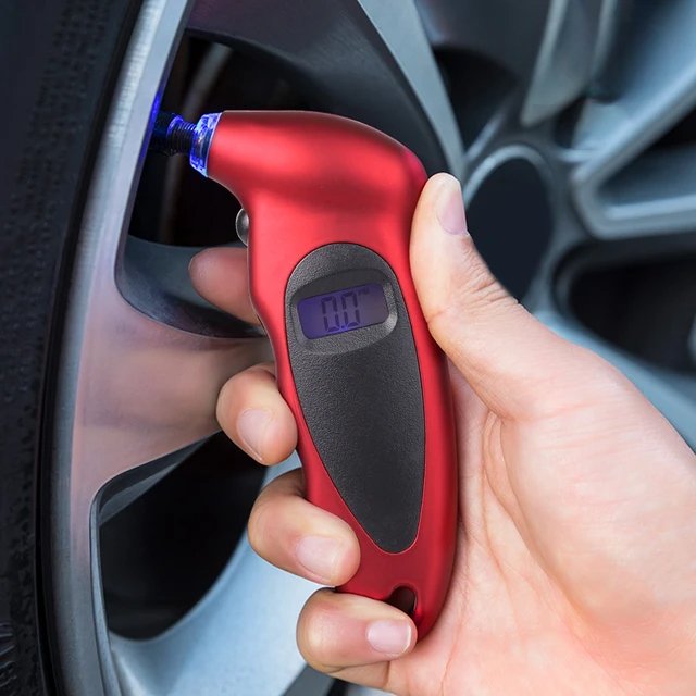 TirePressureGauge™ - Rouge - Accessoires d'Automobile